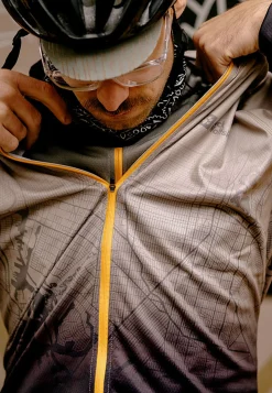 Fietsen|Functionele Shirts|Jack Wolfskin Morobbia Fz L/s Print M