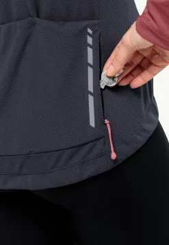 Fietsen|Functionele Shirts|Jack Wolfskin Morobbia Fz L/s W