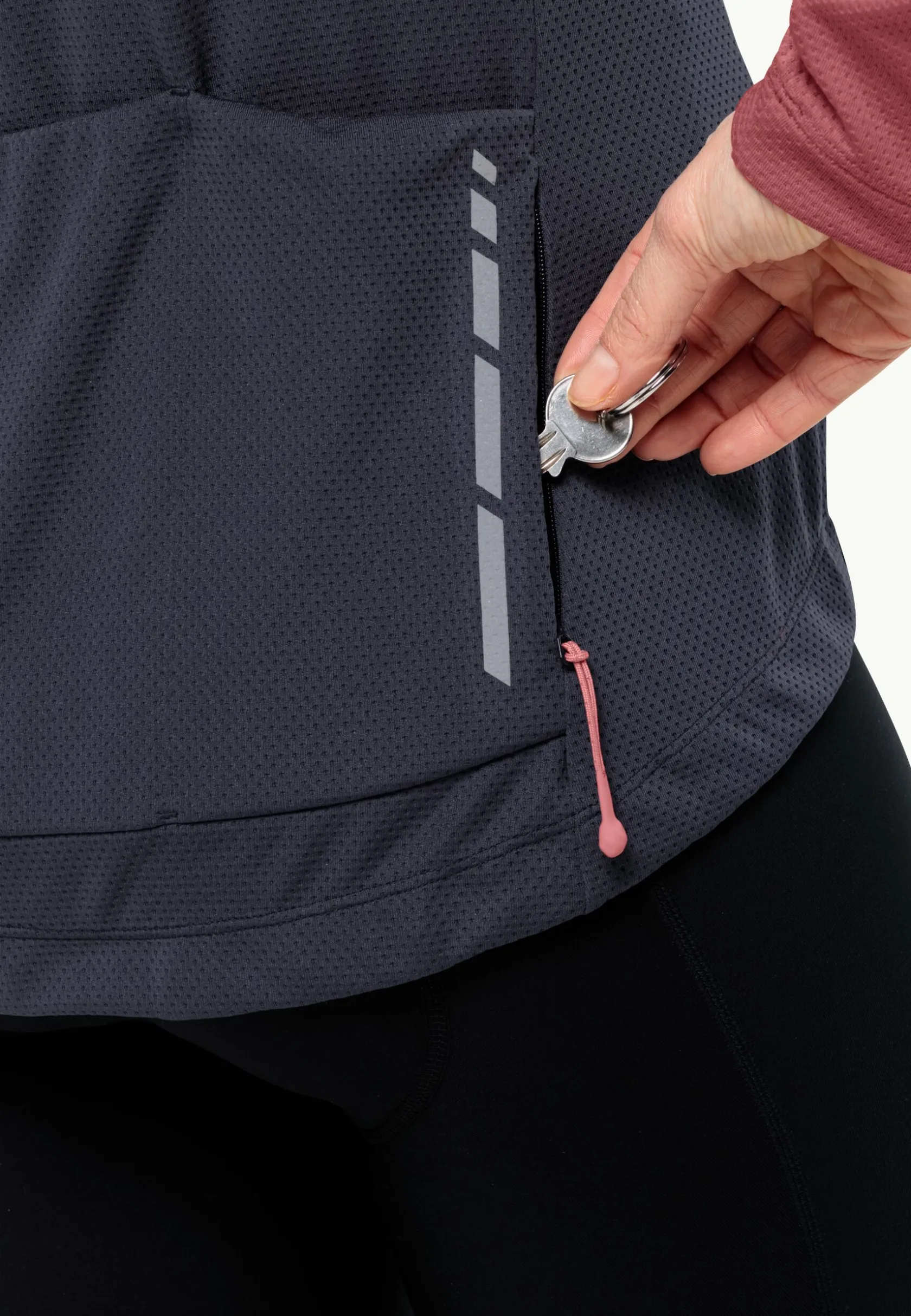 Fietsen|Functionele Shirts|Jack Wolfskin Morobbia Fz L/s W