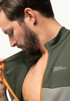 Fietsen|Functionele Shirts|Jack Wolfskin Morobbia Fz T M