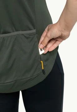 Fietsen|Functionele Shirts|Jack Wolfskin Morobbia Fz T W
