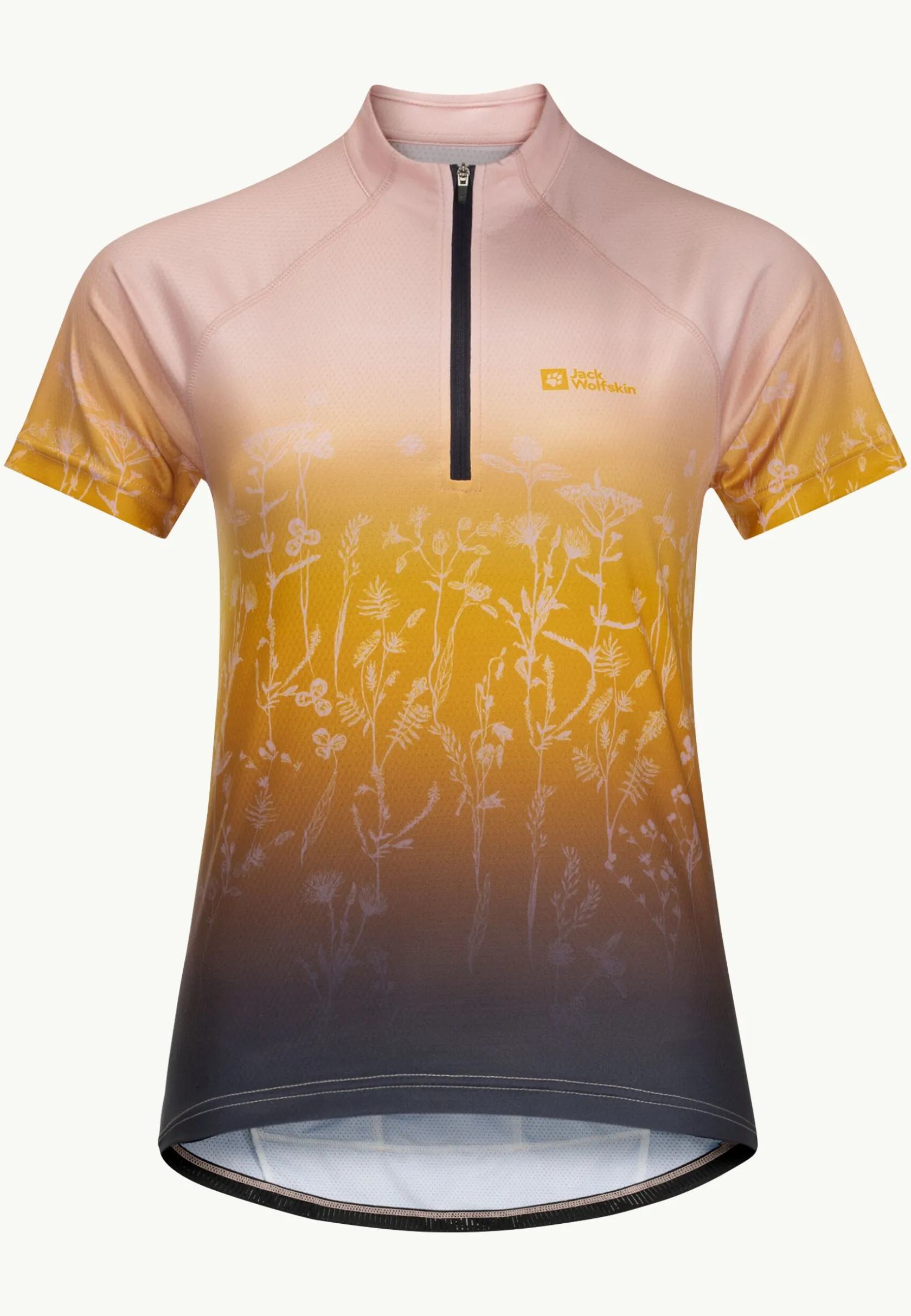 Fietsen|Functionele Shirts|Jack Wolfskin Morobbia Hz Print T W