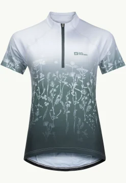 Fietsen|Functionele Shirts|Jack Wolfskin Morobbia Hz Print T W