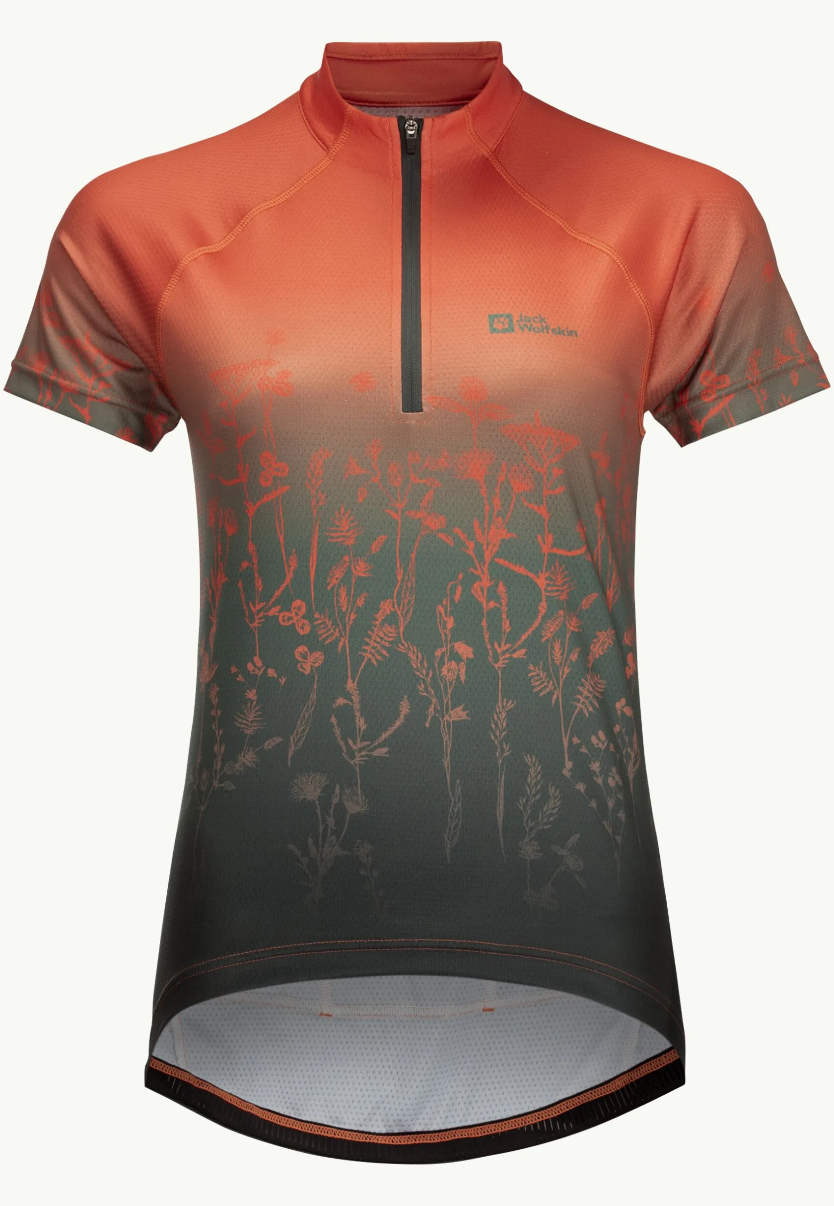 Fietsen|Functionele Shirts|Jack Wolfskin Morobbia Hz Print T W