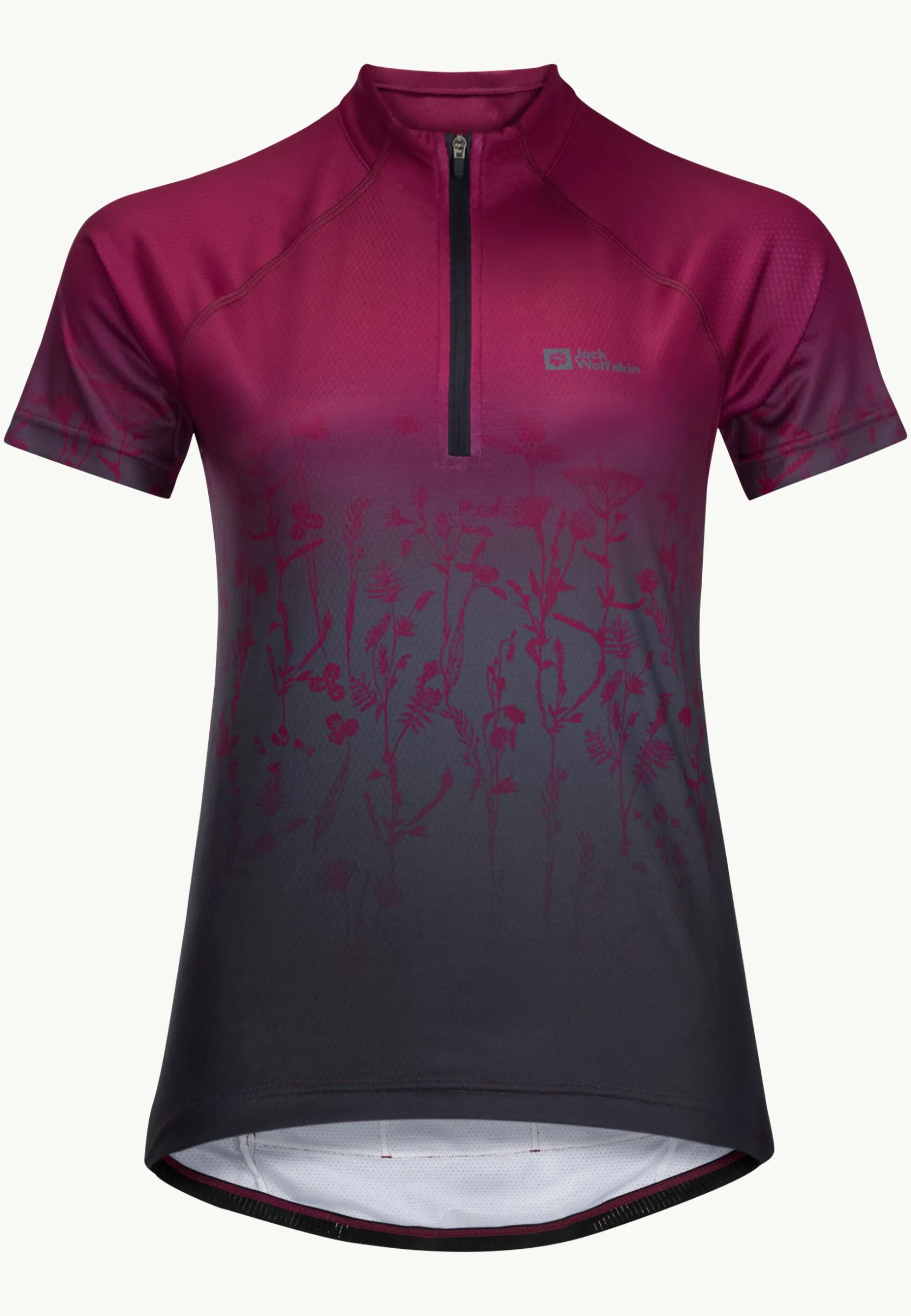 Fietsen|Functionele Shirts|Jack Wolfskin Morobbia Hz Print T W