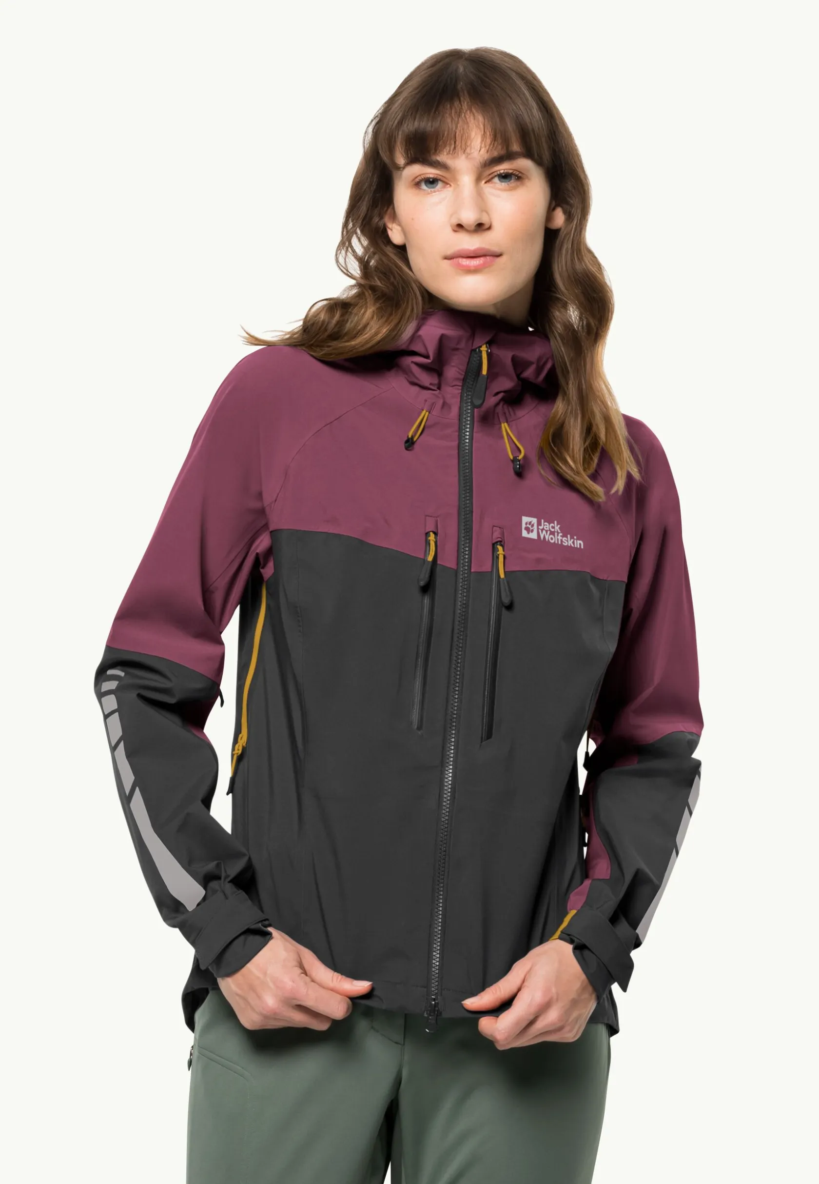 Fietsen|Voor- En Najaarsjacks/-Jassen|Jack Wolfskin Morobbia 3l Jkt W