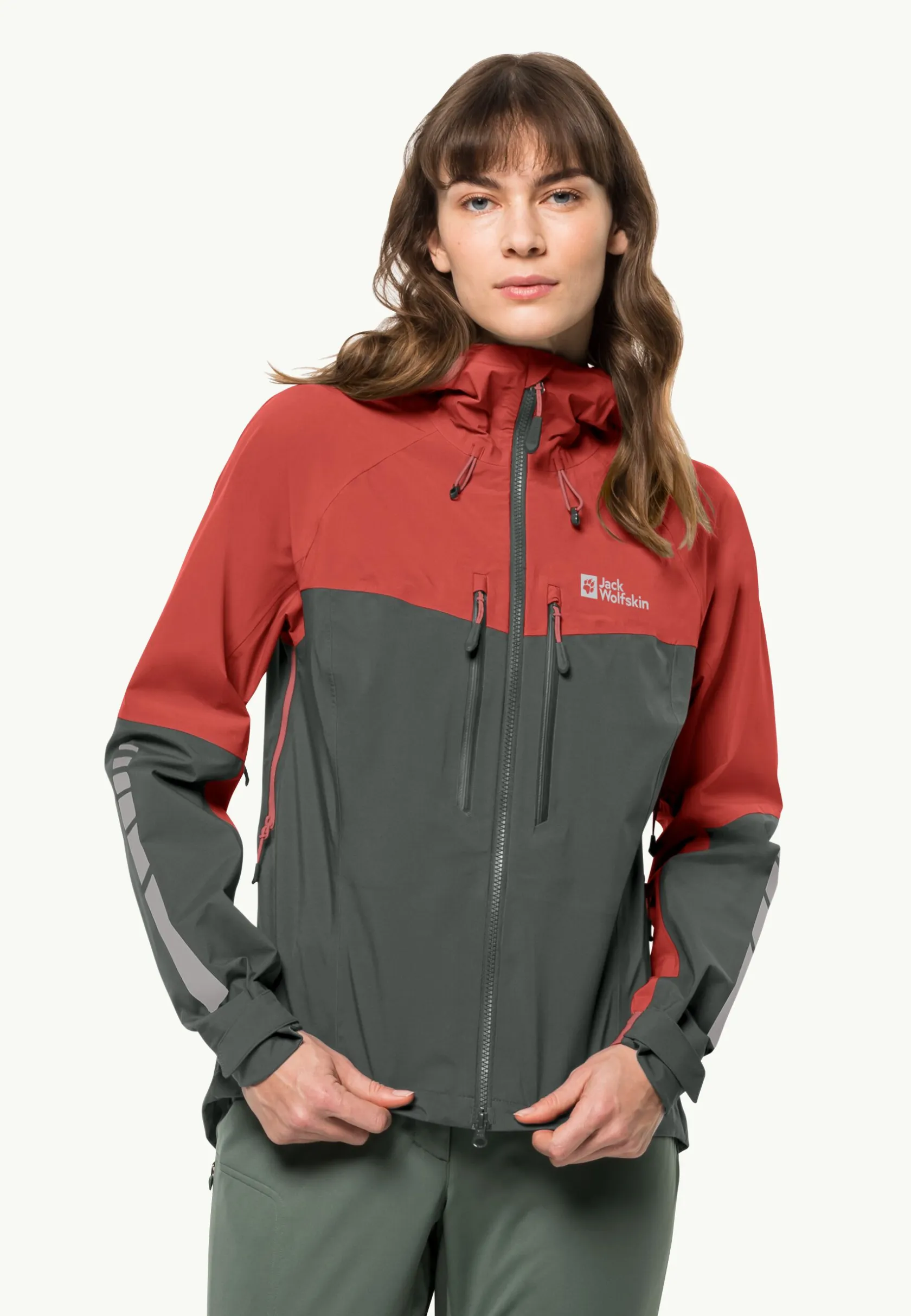 Fietsen|Voor- En Najaarsjacks/-Jassen|Jack Wolfskin Morobbia 3l Jkt W