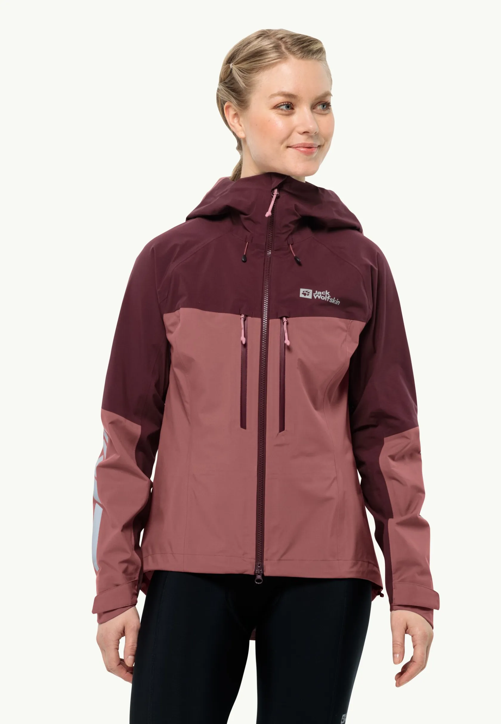 Fietsen|Voor- En Najaarsjacks/-Jassen|Jack Wolfskin Morobbia 3l Jkt W