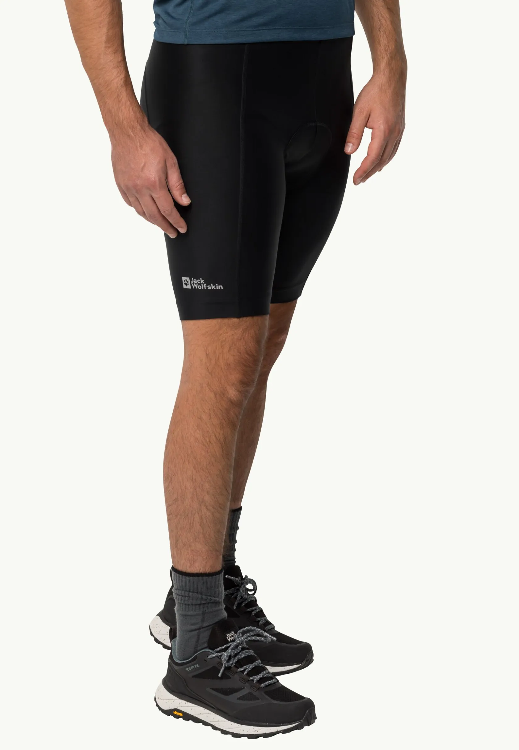 Fietsen|Shorts|Jack Wolfskin Morobbia Padded Shorts M black