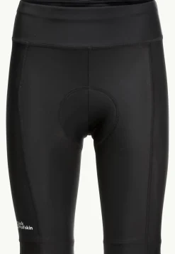 Fietsen|Rokken & Shorts|Jack Wolfskin Morobbia Padded Shorts W black