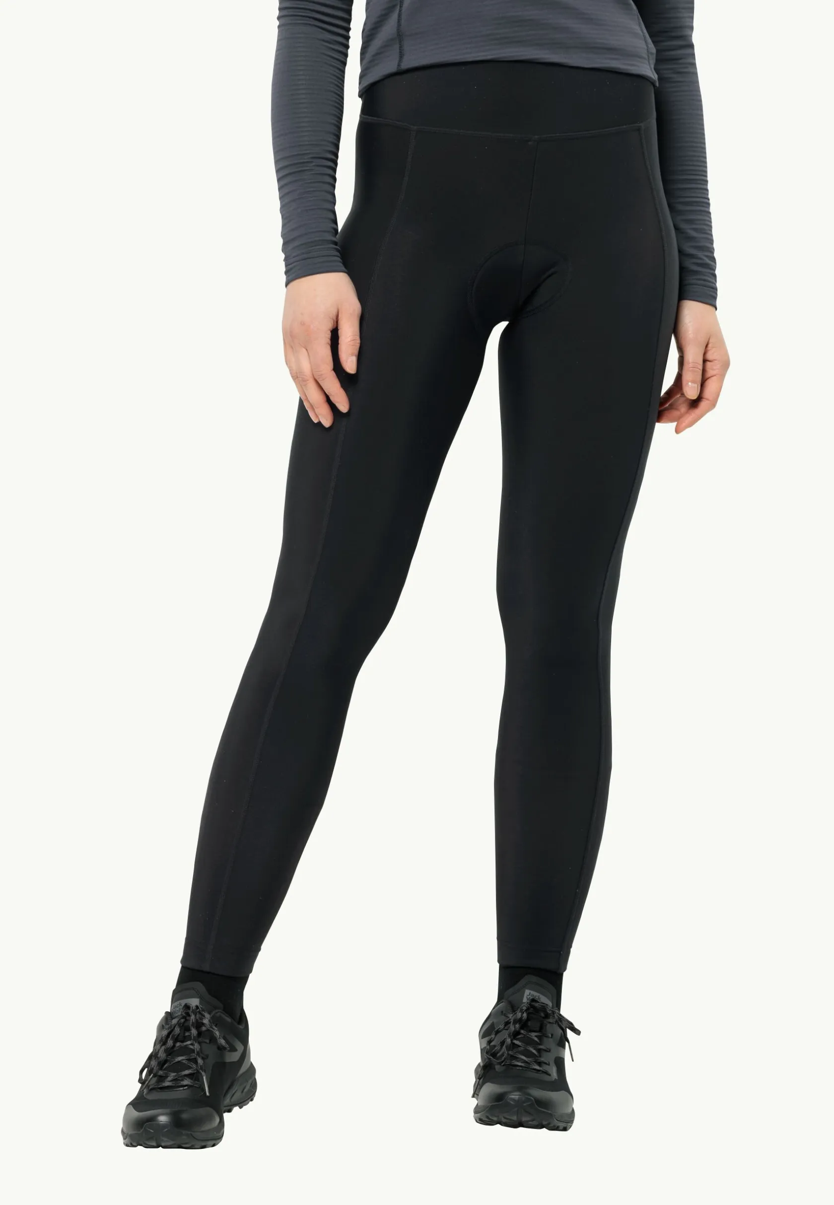 Fietsen|Fietsbroeken|Jack Wolfskin Morobbia Tights W black