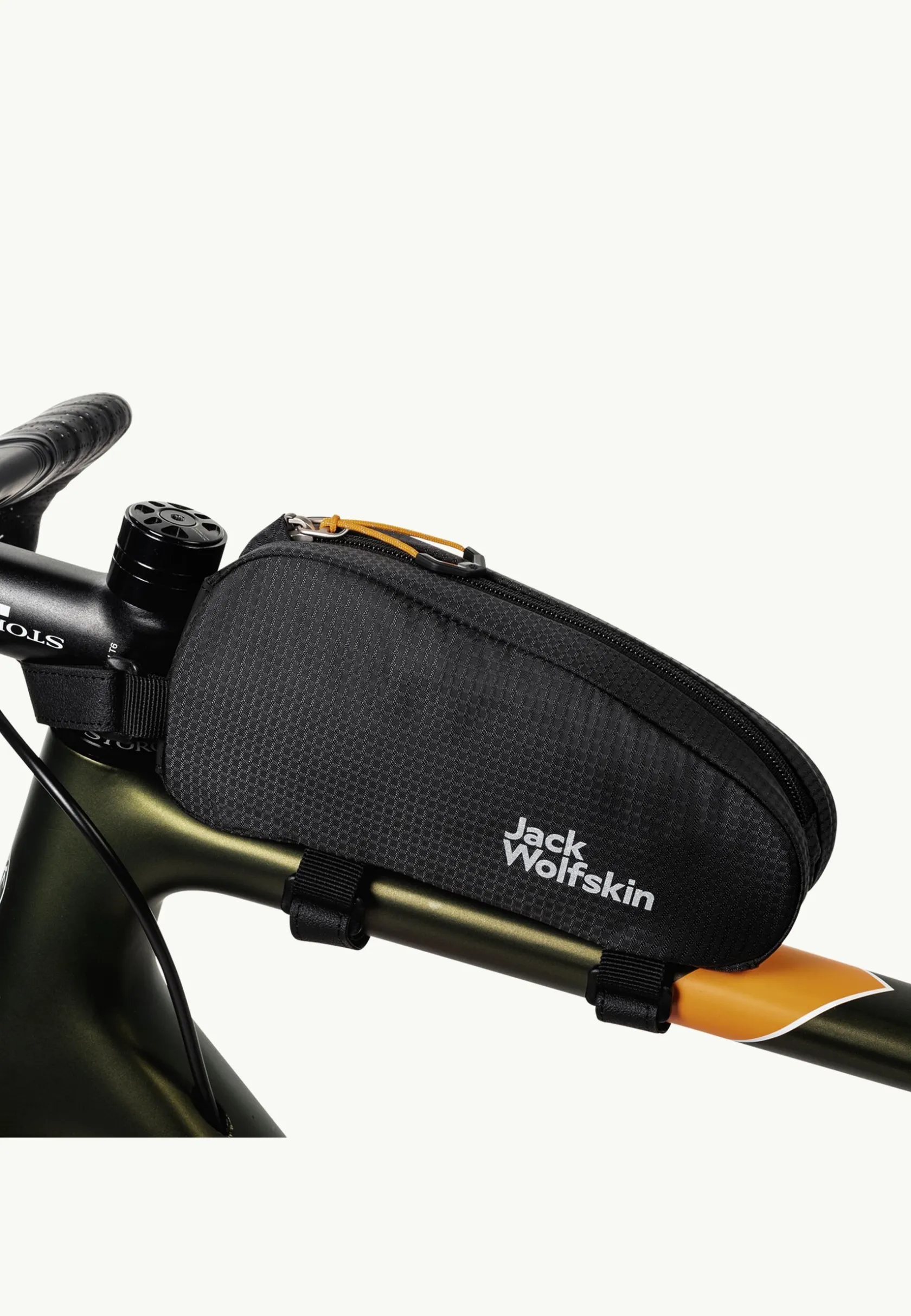 Fietstas|Fietsrugzakken|Jack Wolfskin Morobbia Tube Bag flash black