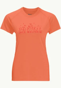 Fietsen|Functionele Shirts|Jack Wolfskin Morobbia Vent T W