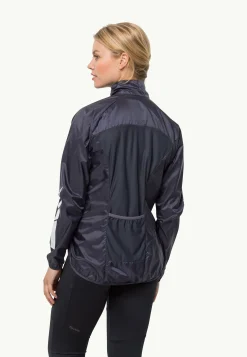 Fietsen|Voor- En Najaarsjacks/-Jassen|Jack Wolfskin Morobbia Wind Jkt W