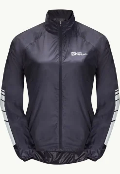 Fietsen|Voor- En Najaarsjacks/-Jassen|Jack Wolfskin Morobbia Wind Jkt W