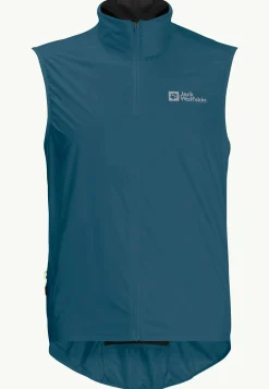 Fietsen|Voor- En Najaarsjacks/-Jassen|Jack Wolfskin Morobbia Wind Vest M