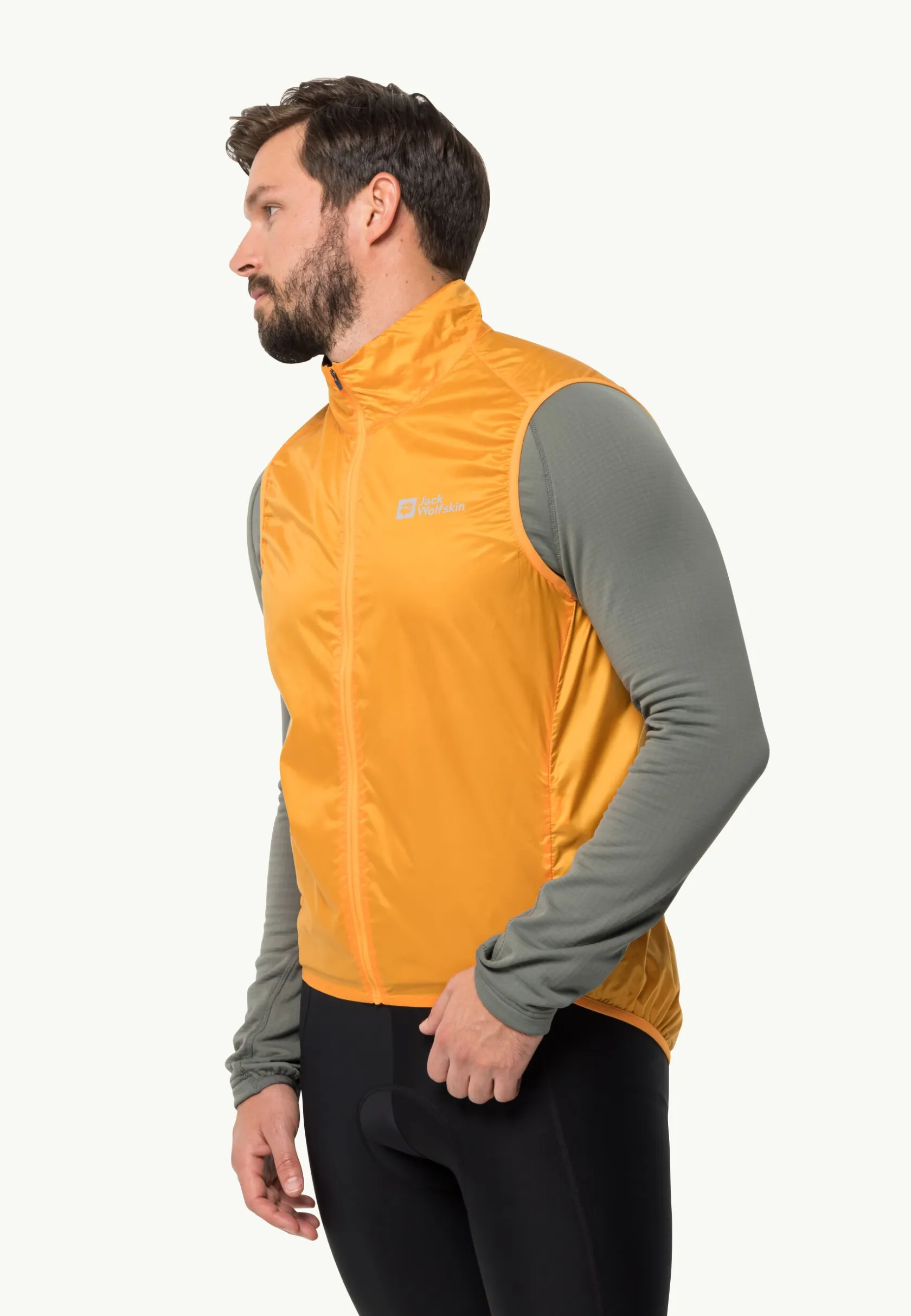 Fietsen|Voor- En Najaarsjacks/-Jassen|Jack Wolfskin Morobbia Wind Vest M