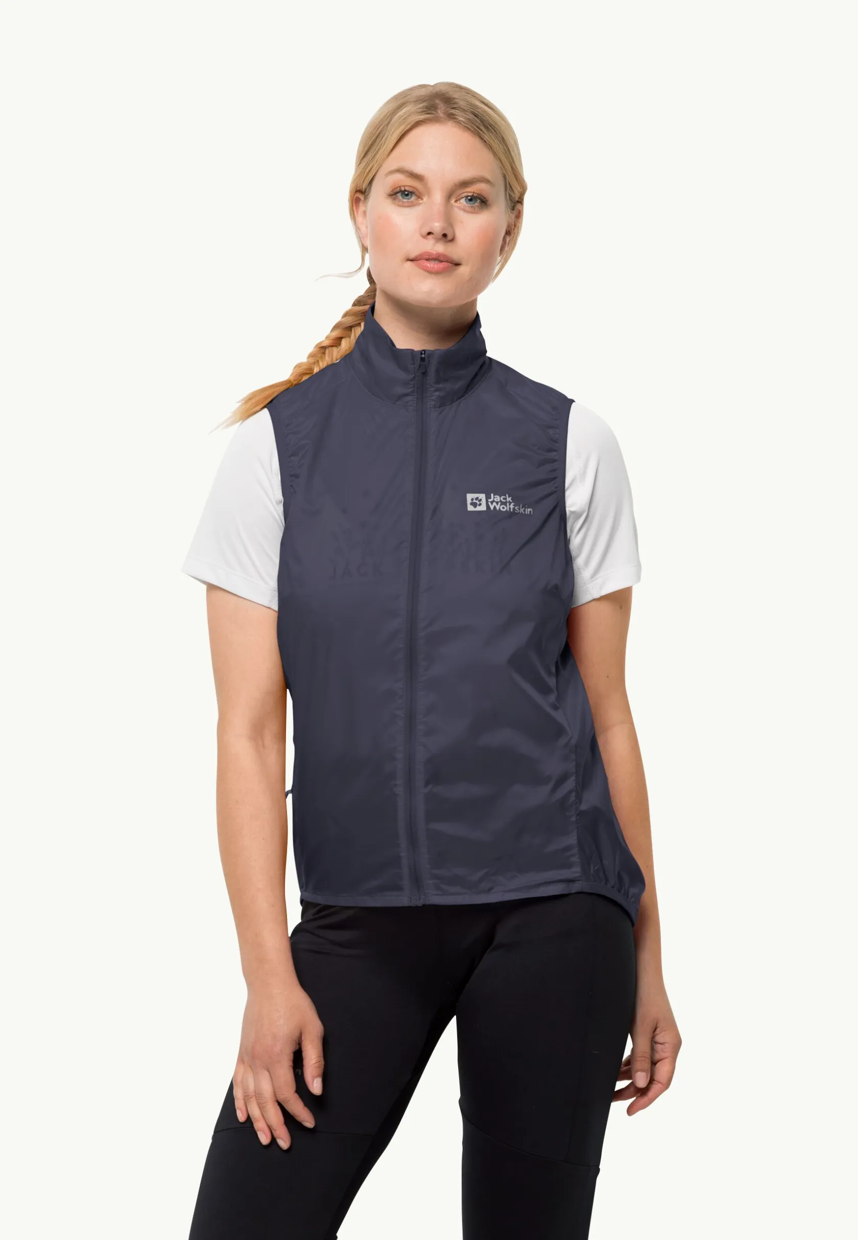 Fietsen|Voor- En Najaarsjacks/-Jassen|Jack Wolfskin Morobbia Wind Vest W