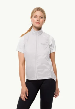 Fietsen|Voor- En Najaarsjacks/-Jassen|Jack Wolfskin Morobbia Wind Vest W