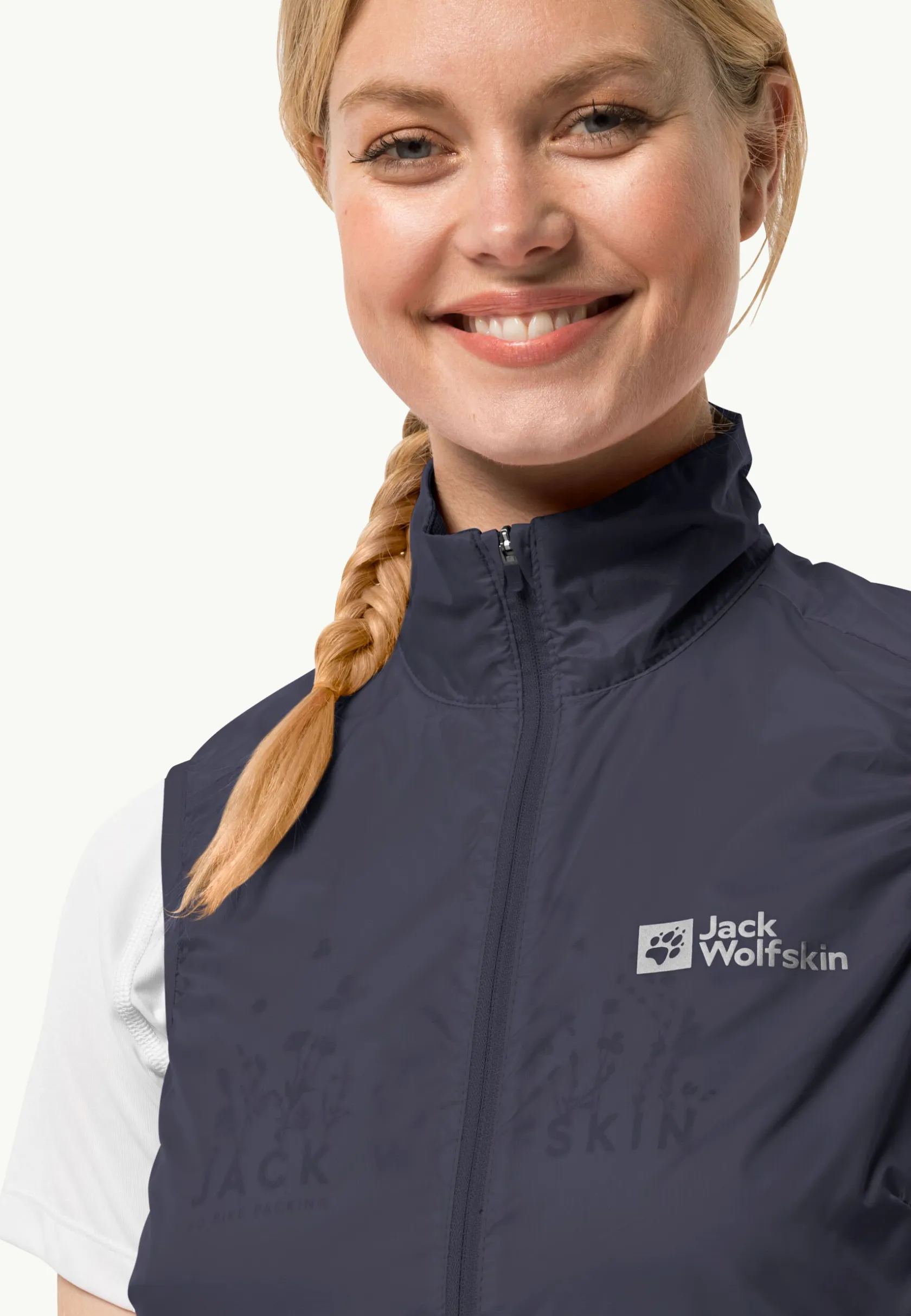 Fietsen|Voor- En Najaarsjacks/-Jassen|Jack Wolfskin Morobbia Wind Vest W