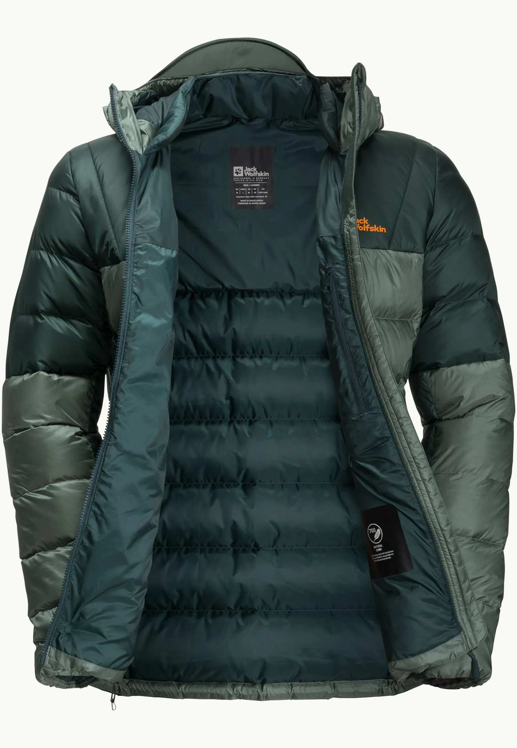 Wandelen|Voor- En Najaarsjacks/-Jassen|Jack Wolfskin Nebelhorn Down Hoody M
