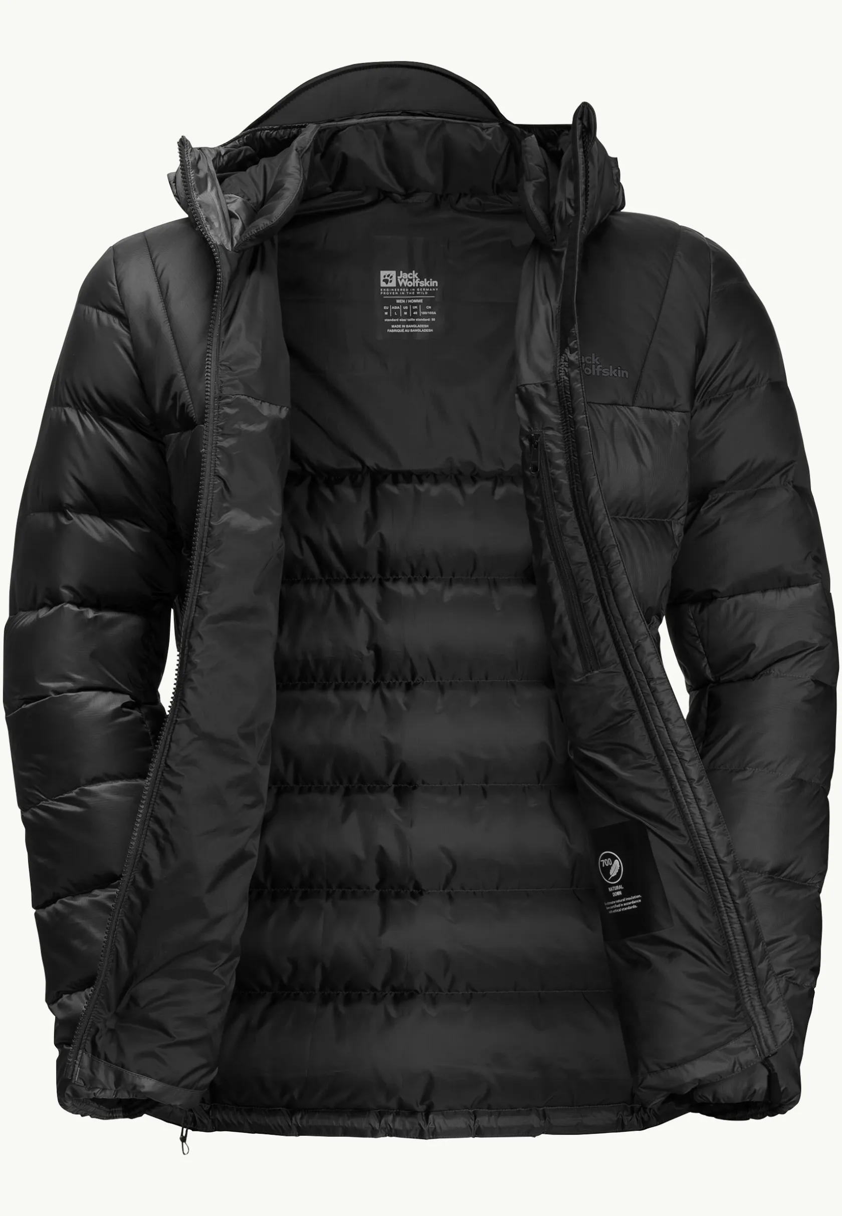 Wandelen|Voor- En Najaarsjacks/-Jassen|Jack Wolfskin Nebelhorn Down Hoody M