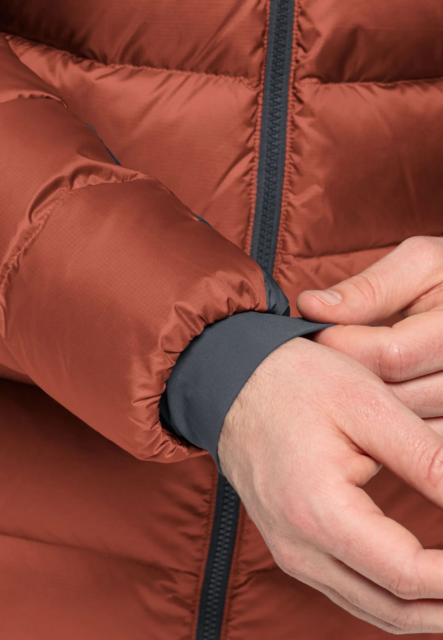 Wandelen|Voor- En Najaarsjacks/-Jassen|Jack Wolfskin Nebelhorn Down Hoody M