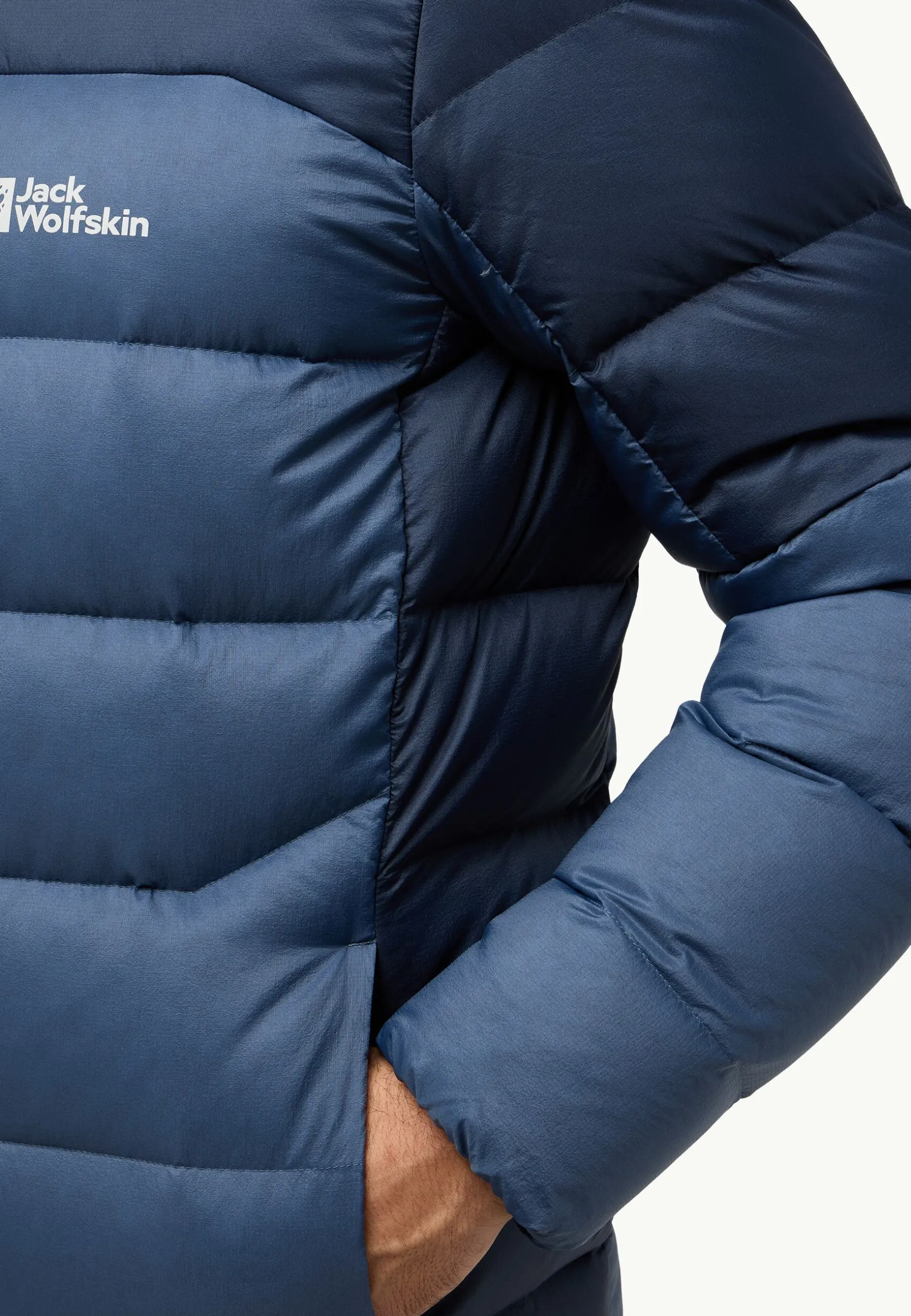 Voor- En Najaarsjacks/-Jassen|Bodywarmers|Jack Wolfskin Nebelhorn Down Hoody M Rds