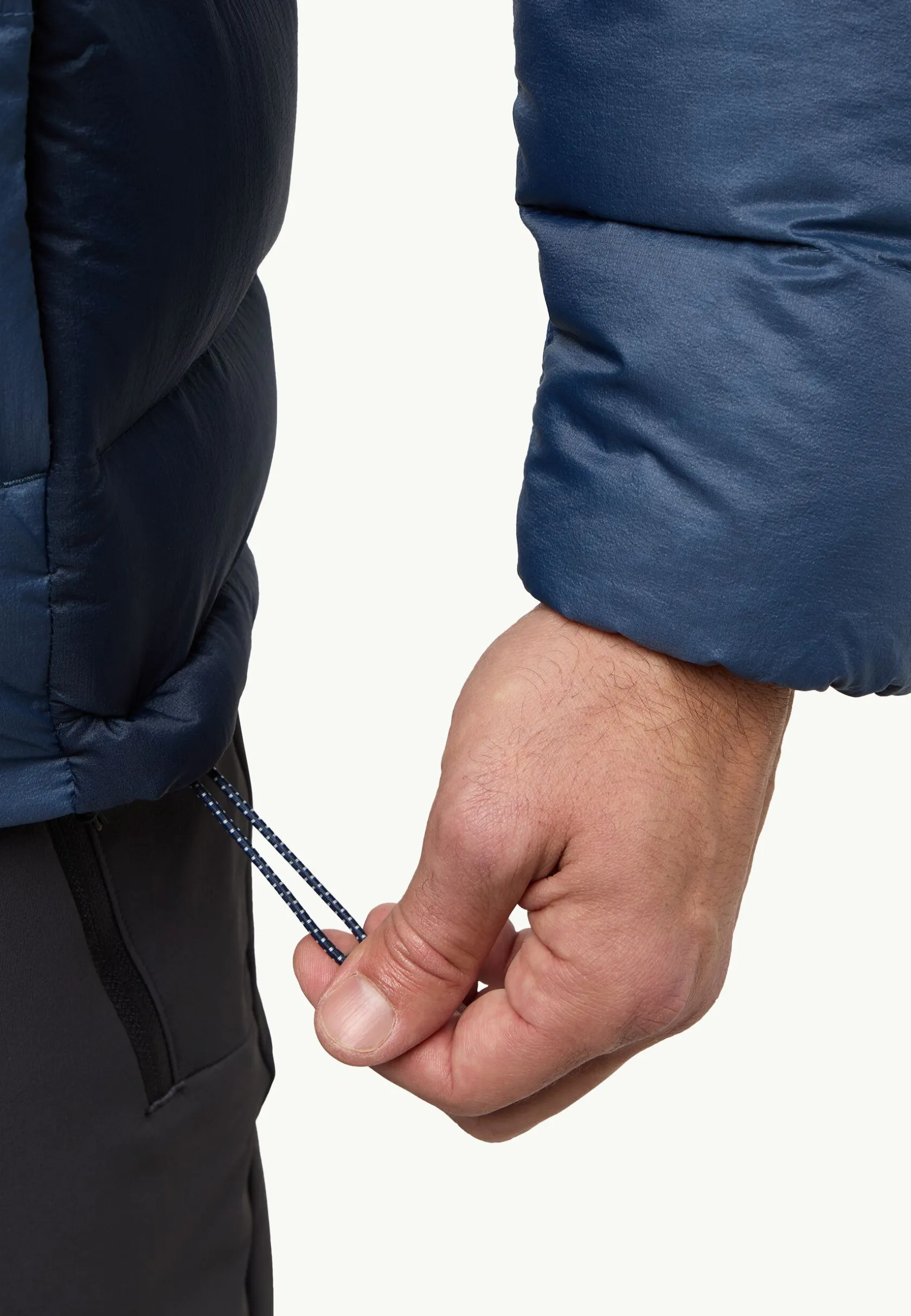Voor- En Najaarsjacks/-Jassen|Bodywarmers|Jack Wolfskin Nebelhorn Down Hoody M Rds