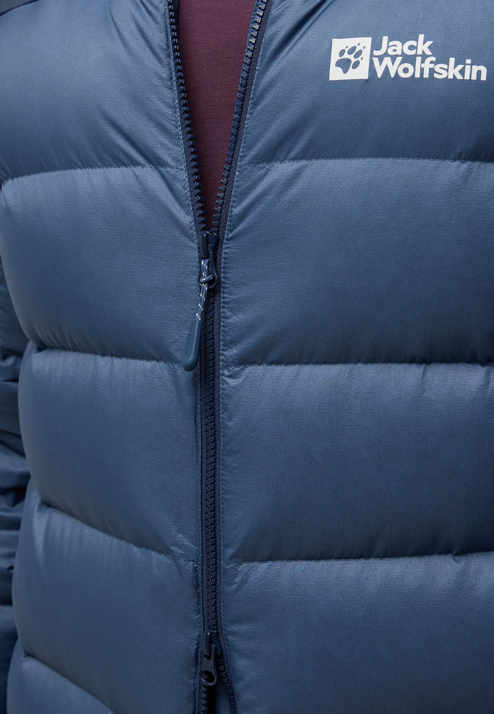 Voor- En Najaarsjacks/-Jassen|Bodywarmers|Jack Wolfskin Nebelhorn Down Hoody M Rds
