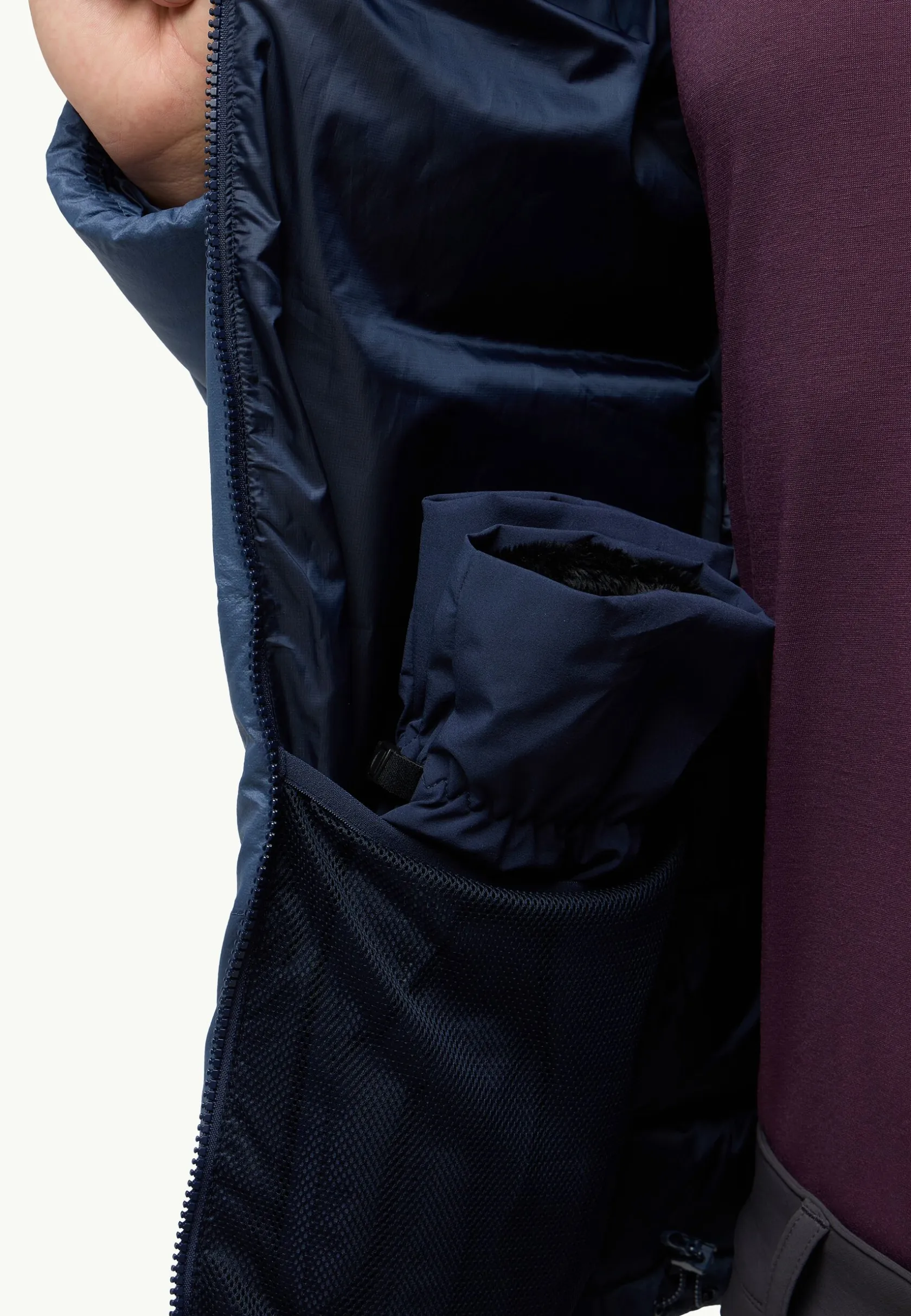 Voor- En Najaarsjacks/-Jassen|Bodywarmers|Jack Wolfskin Nebelhorn Down Hoody M Rds