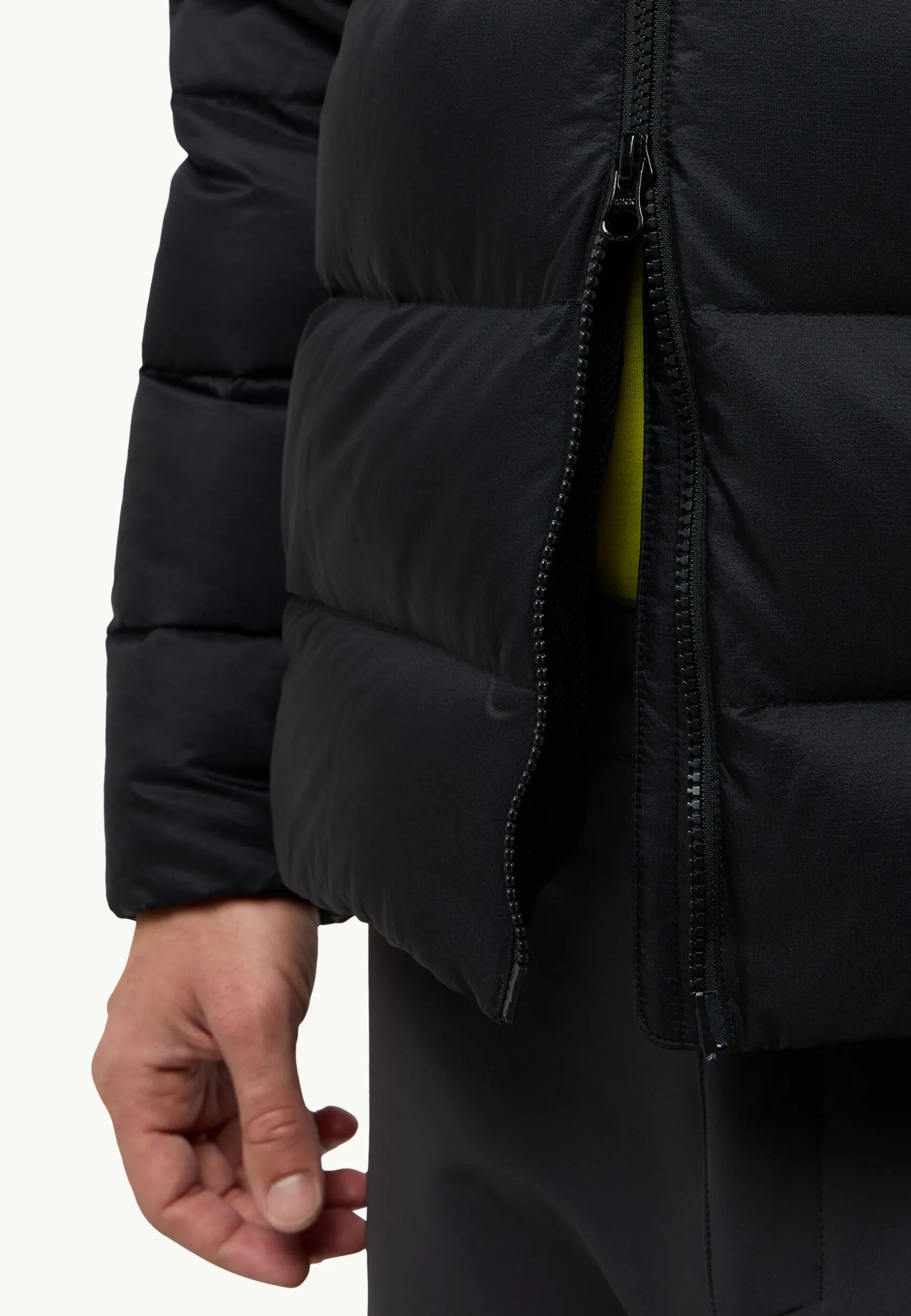 Voor- En Najaarsjacks/-Jassen|Bodywarmers|Jack Wolfskin Nebelhorn Down Hoody M Rds