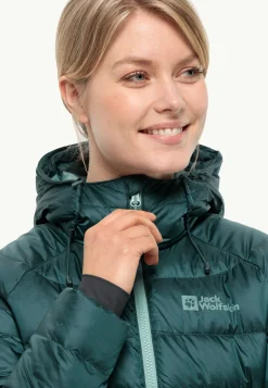Wandelen|Voor- En Najaarsjacks/-Jassen|Jack Wolfskin Nebelhorn Down Hoody W