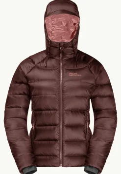 Wandelen|Voor- En Najaarsjacks/-Jassen|Jack Wolfskin Nebelhorn Down Hoody W
