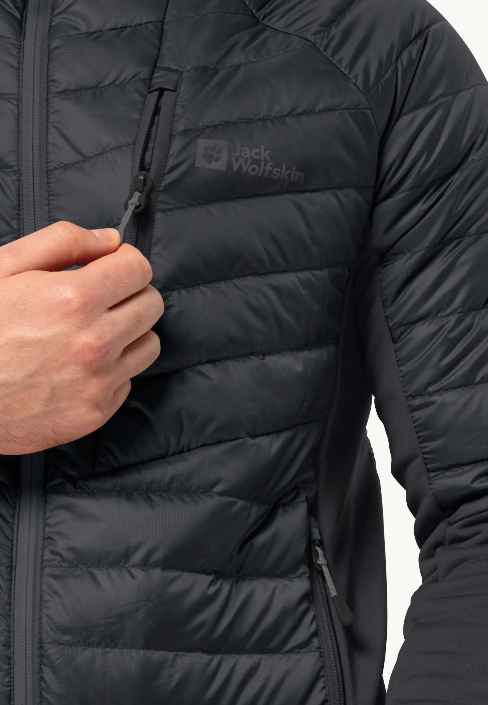 Voor- En Najaarsjacks/-Jassen|Winterjacks|Jack Wolfskin Nebelhorn Down Hybrid M