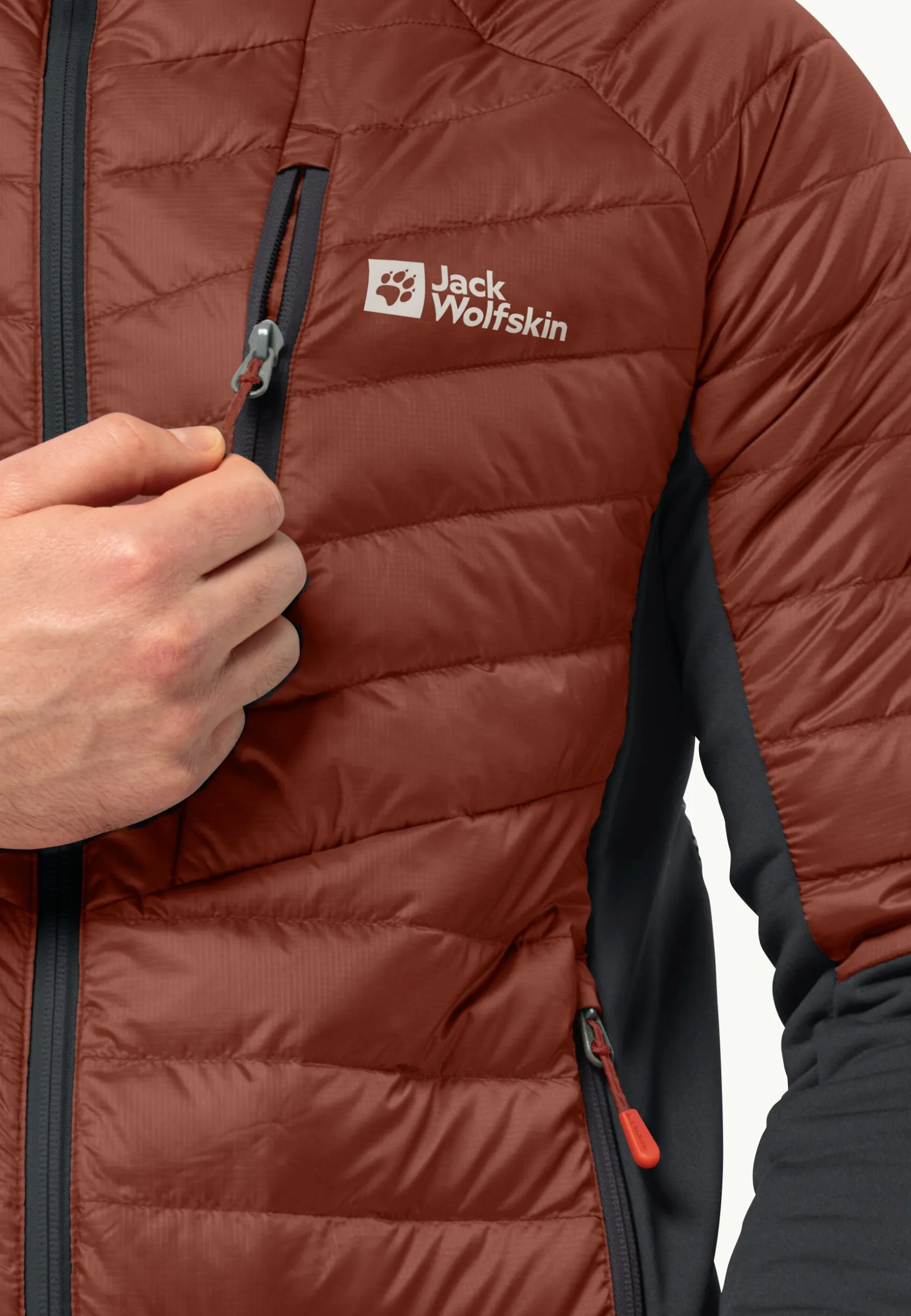 Voor- En Najaarsjacks/-Jassen|Winterjacks|Jack Wolfskin Nebelhorn Down Hybrid M