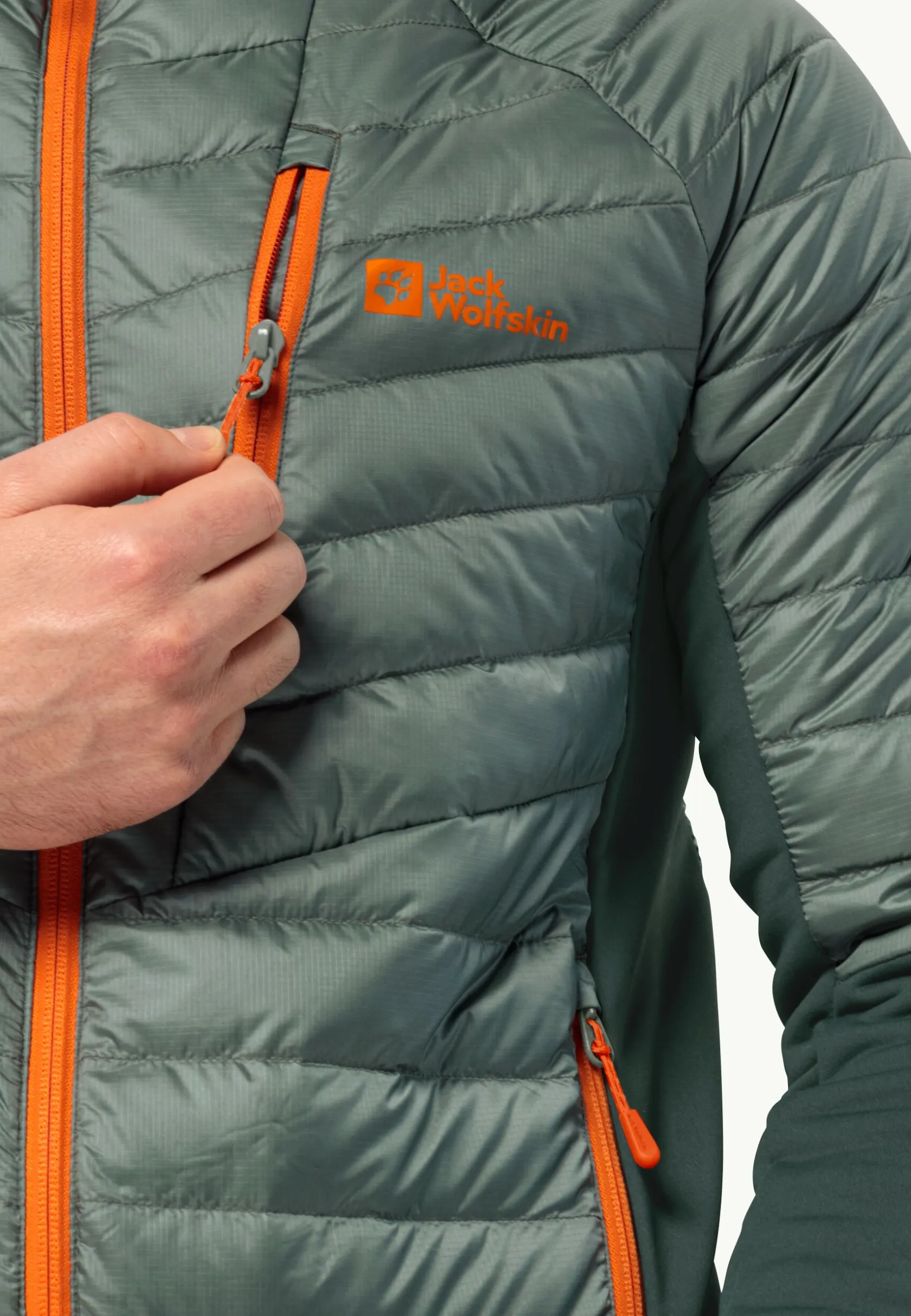 Voor- En Najaarsjacks/-Jassen|Winterjacks|Jack Wolfskin Nebelhorn Down Hybrid M