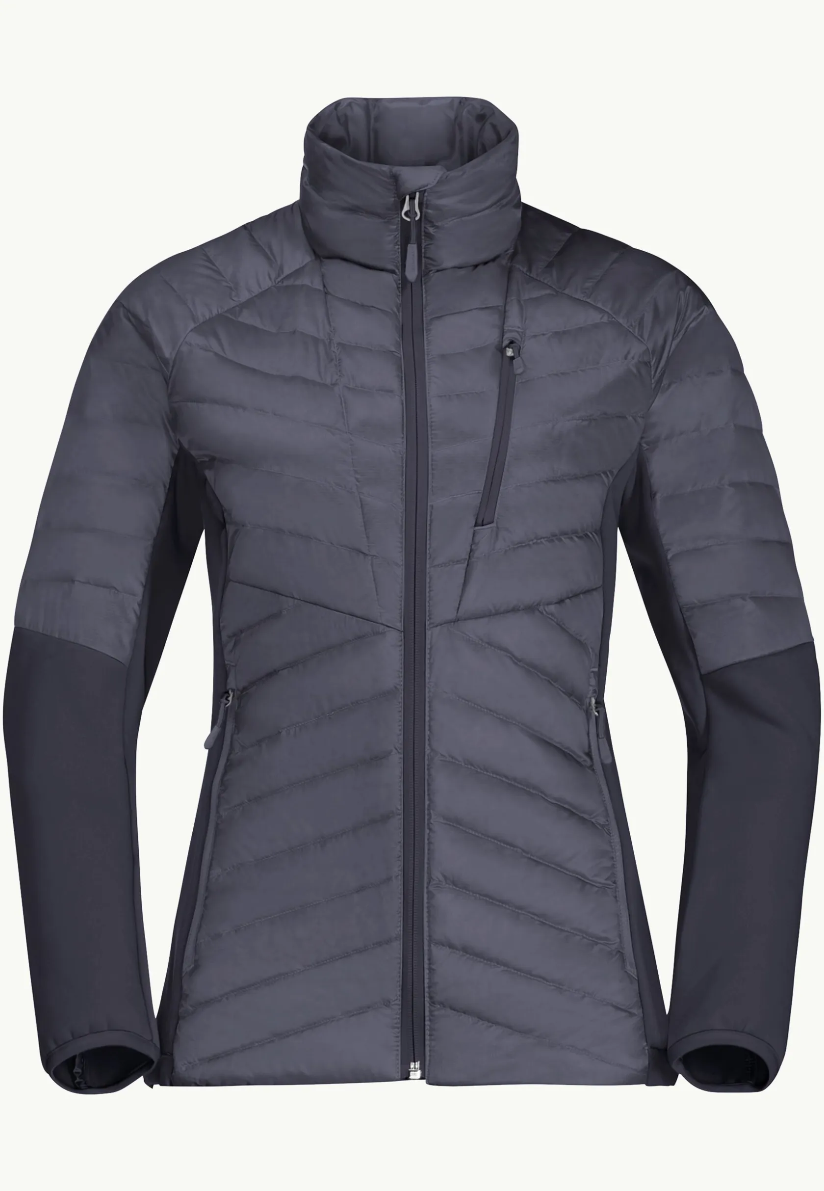 Voor- En Najaarsjacks/-Jassen|Fleece|Jack Wolfskin Nebelhorn Down Hybrid W
