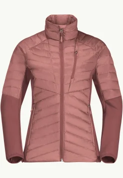 Voor- En Najaarsjacks/-Jassen|Fleece|Jack Wolfskin Nebelhorn Down Hybrid W