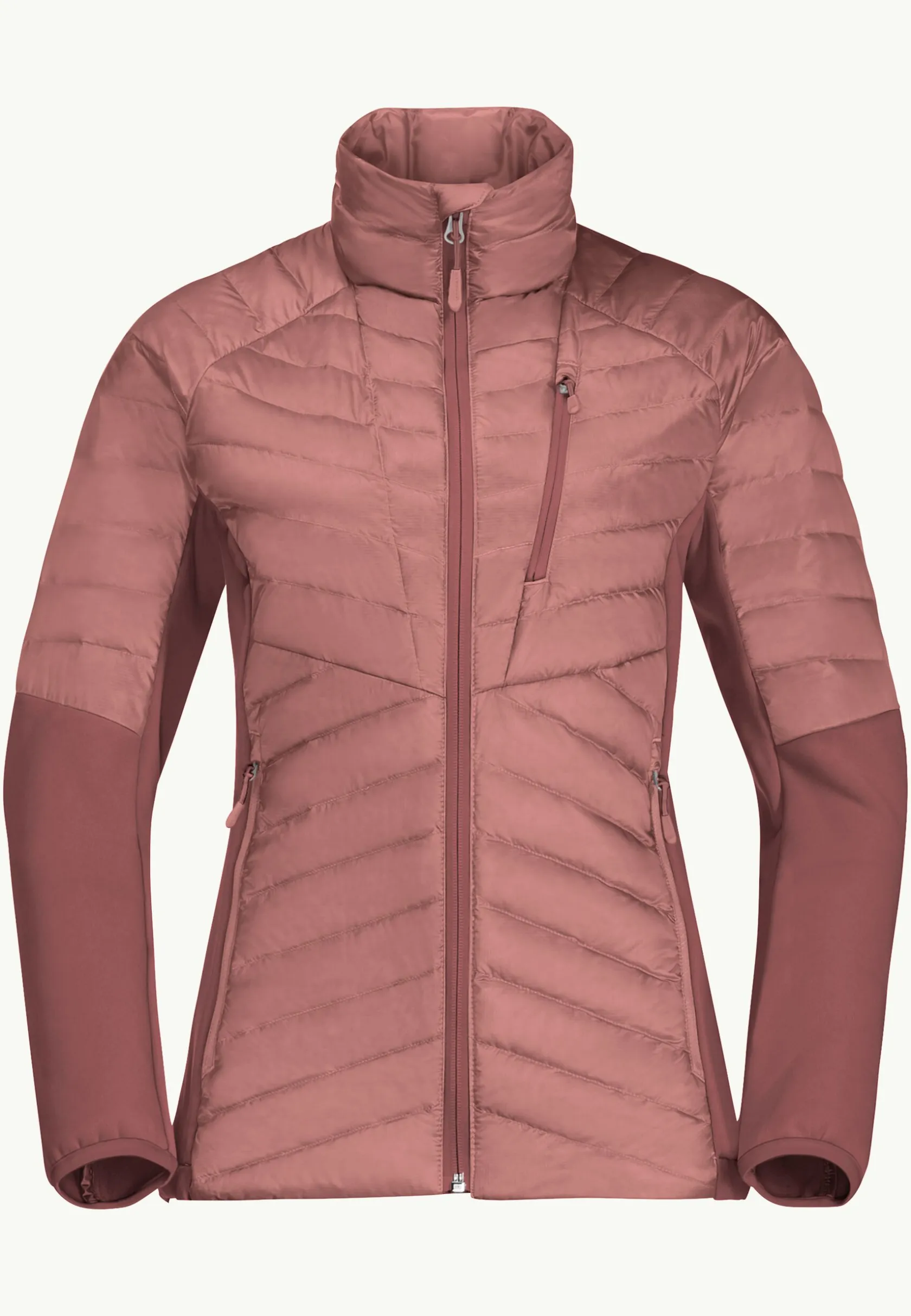 Voor- En Najaarsjacks/-Jassen|Fleece|Jack Wolfskin Nebelhorn Down Hybrid W