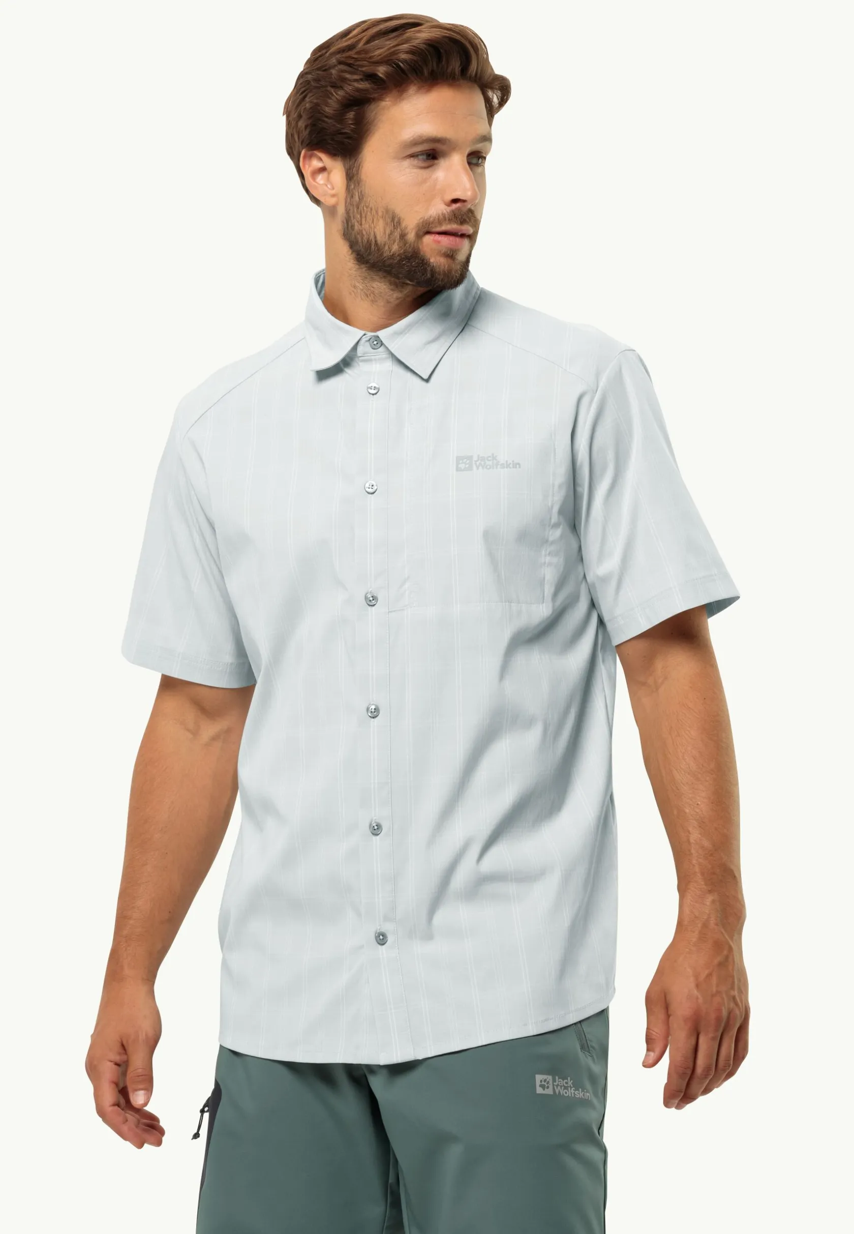Lifestyle|Functionele Shirts|Jack Wolfskin Norbo S|s Shirt M