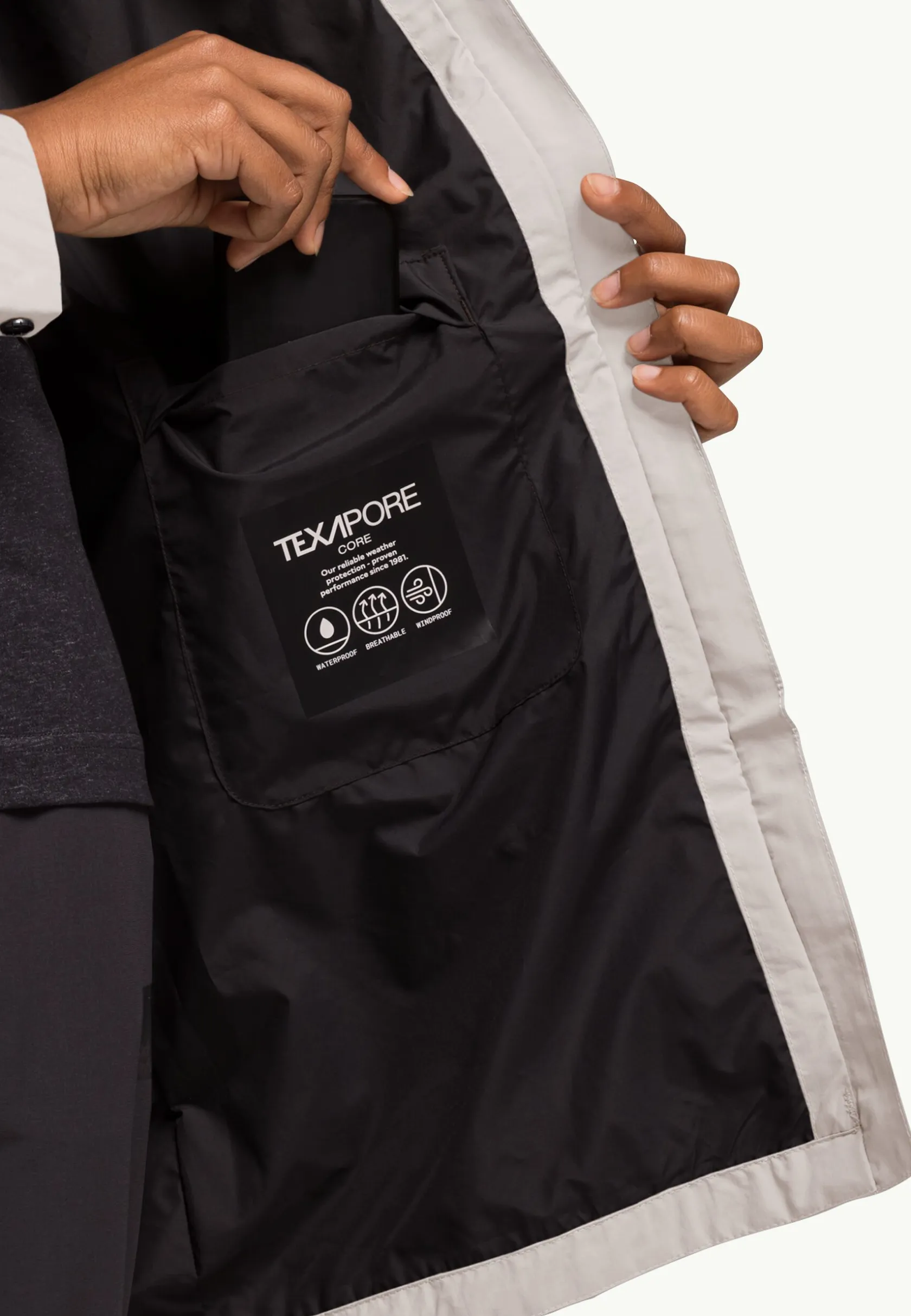 Lifestyle|Voor- En Najaarsjacks/-Jassen|Jack Wolfskin Norden Port Coat W
