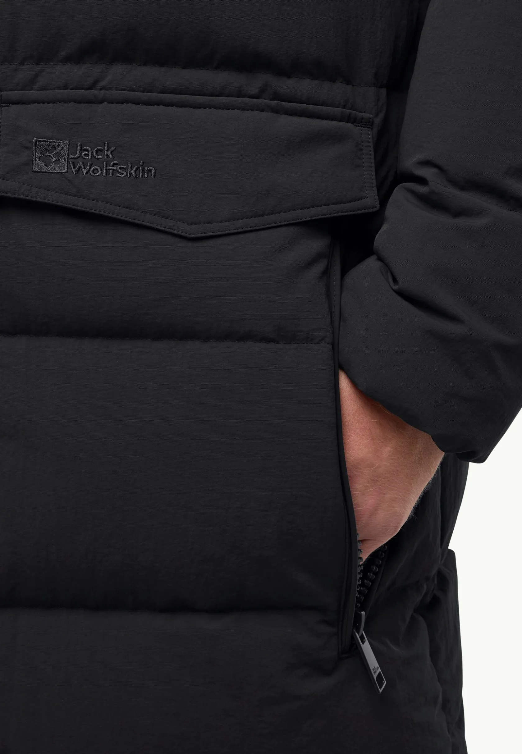 Voor- En Najaarsjacks/-Jassen|Winterjacks|Jack Wolfskin Nordlicht Parka M Rds black