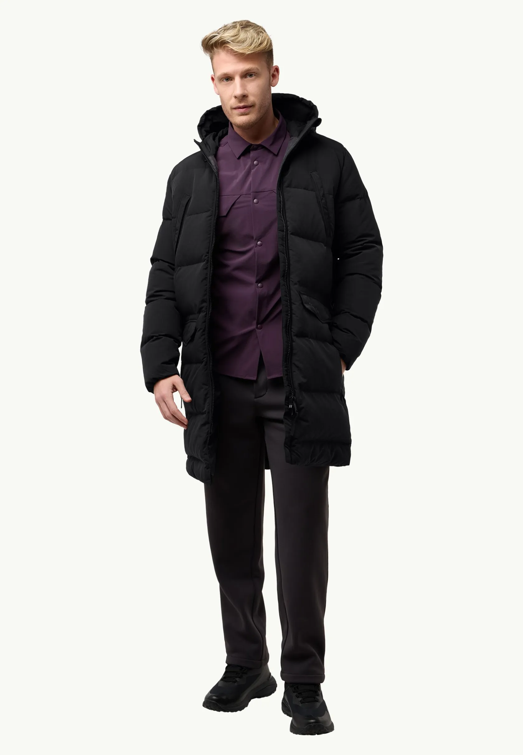 Voor- En Najaarsjacks/-Jassen|Winterjacks|Jack Wolfskin Nordlicht Parka M Rds black