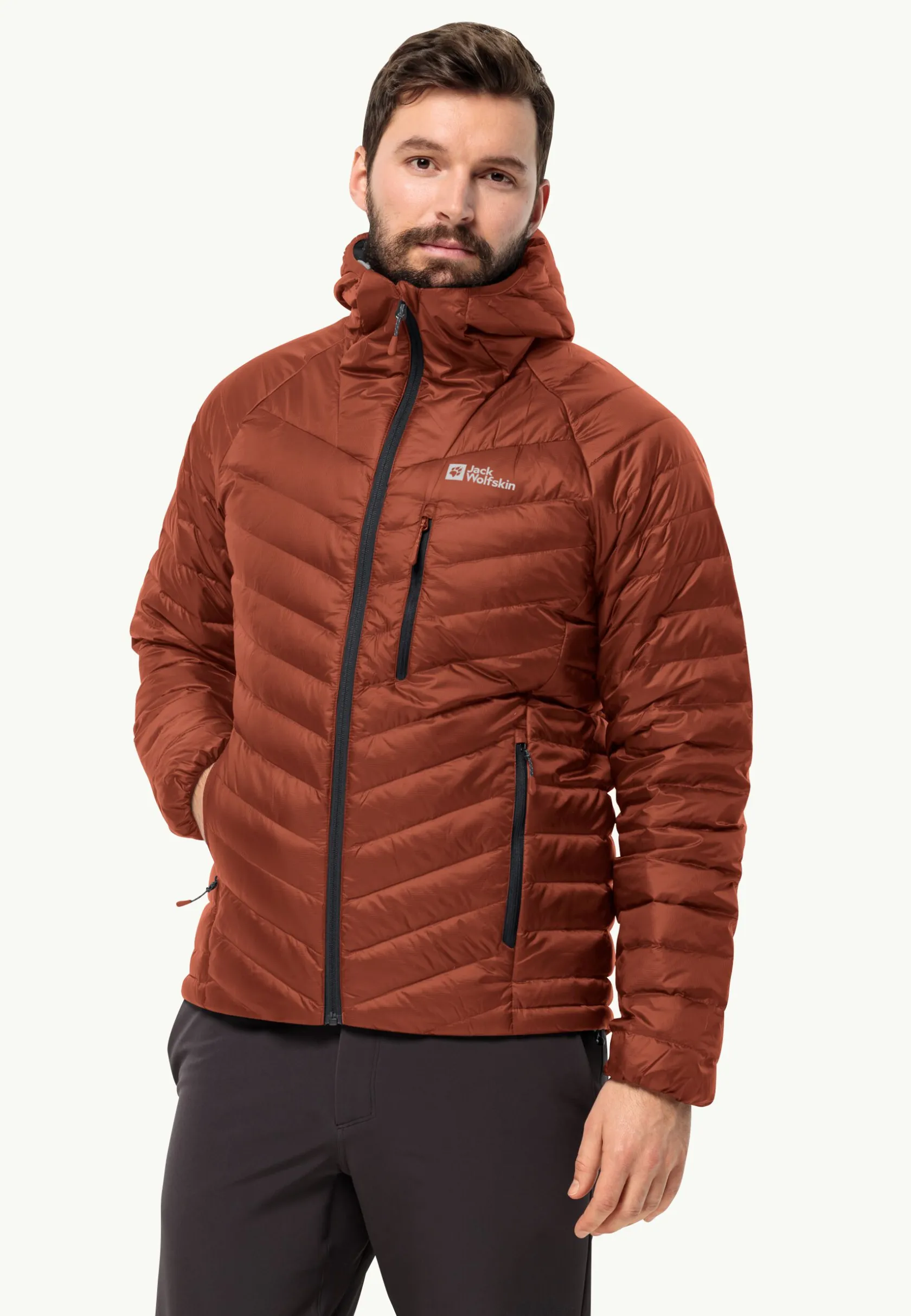 Wandelen|Voor- En Najaarsjacks/-Jassen|Jack Wolfskin Passamani Down Hoody M