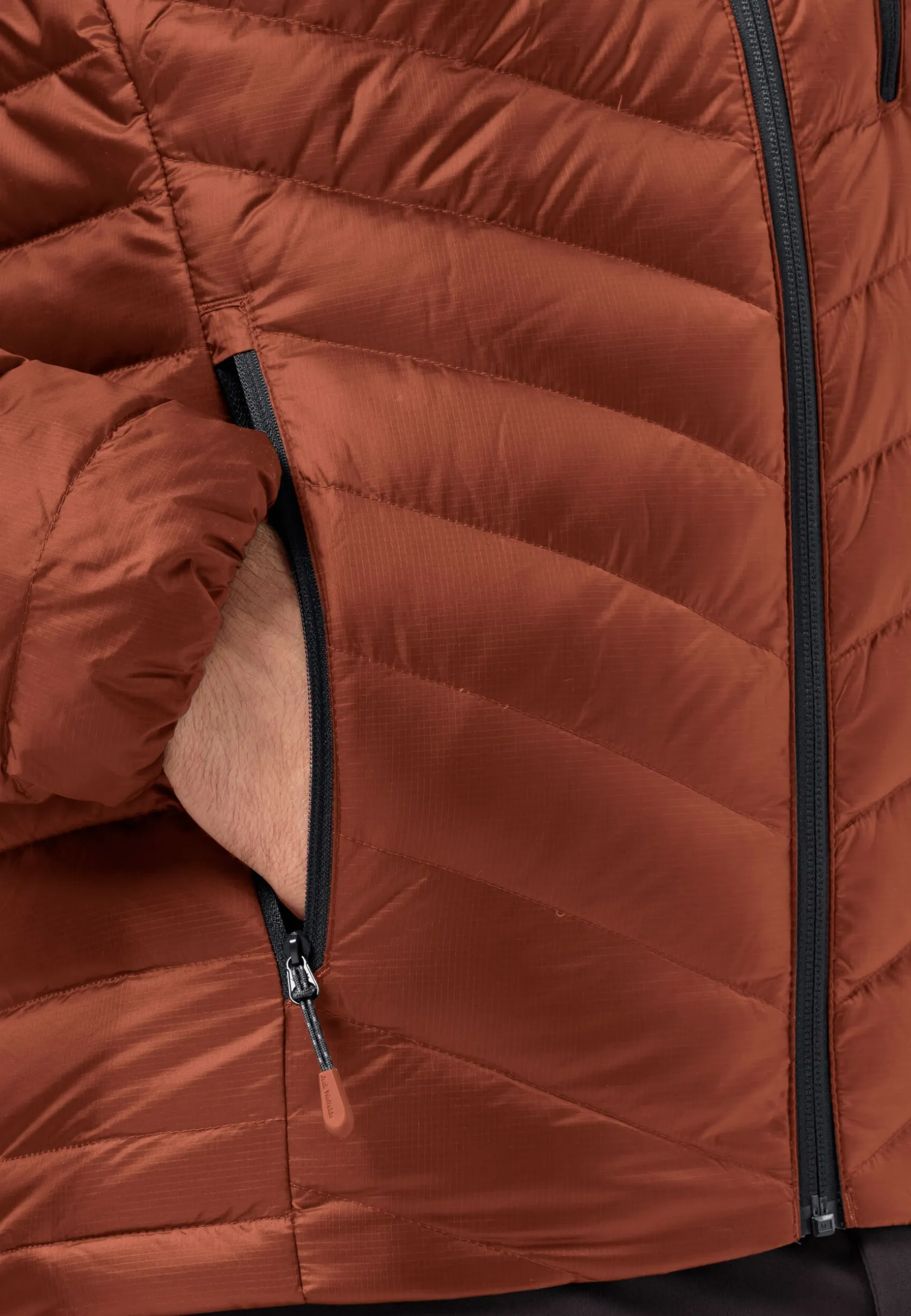 Wandelen|Voor- En Najaarsjacks/-Jassen|Jack Wolfskin Passamani Down Hoody M