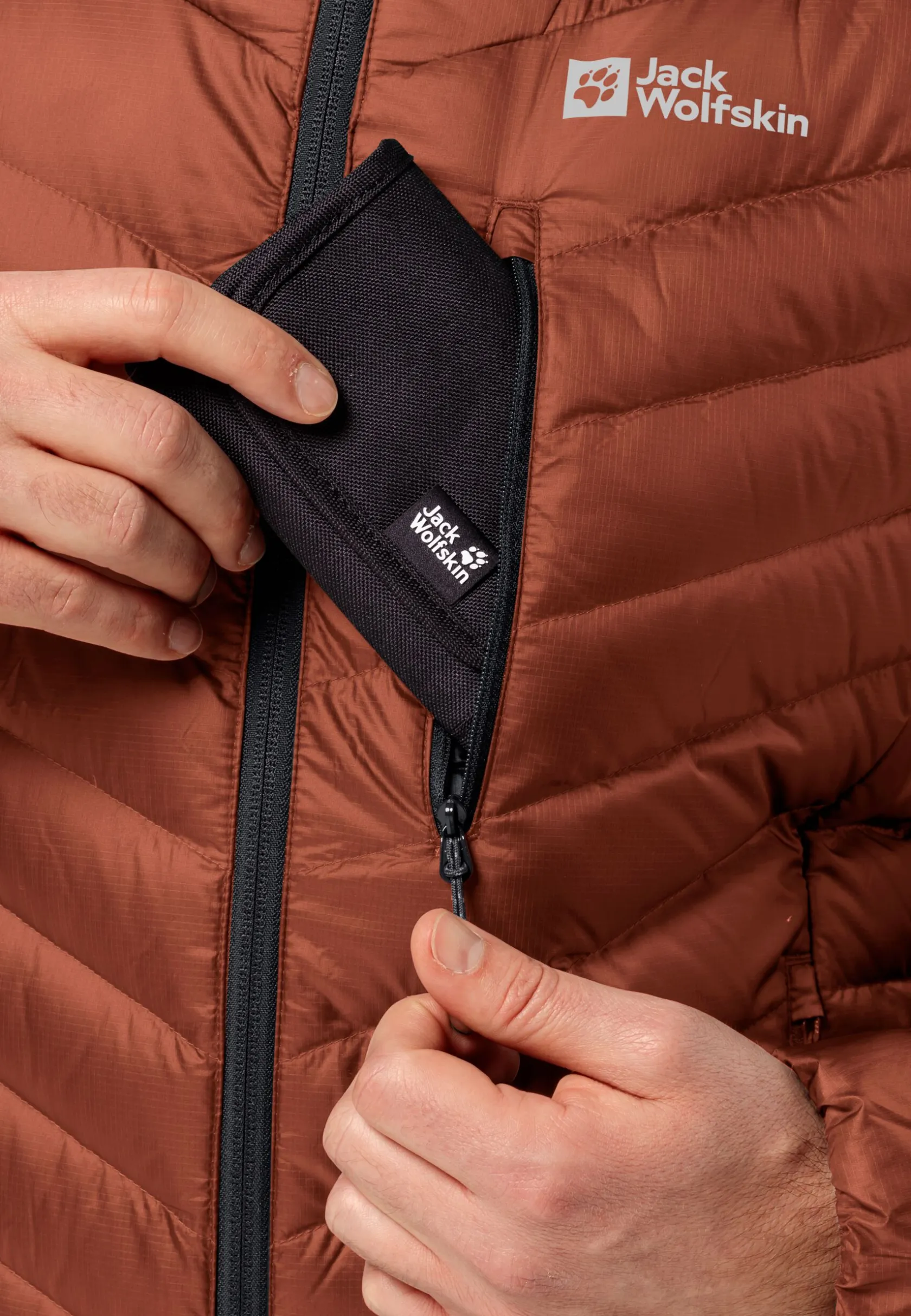 Wandelen|Voor- En Najaarsjacks/-Jassen|Jack Wolfskin Passamani Down Hoody M
