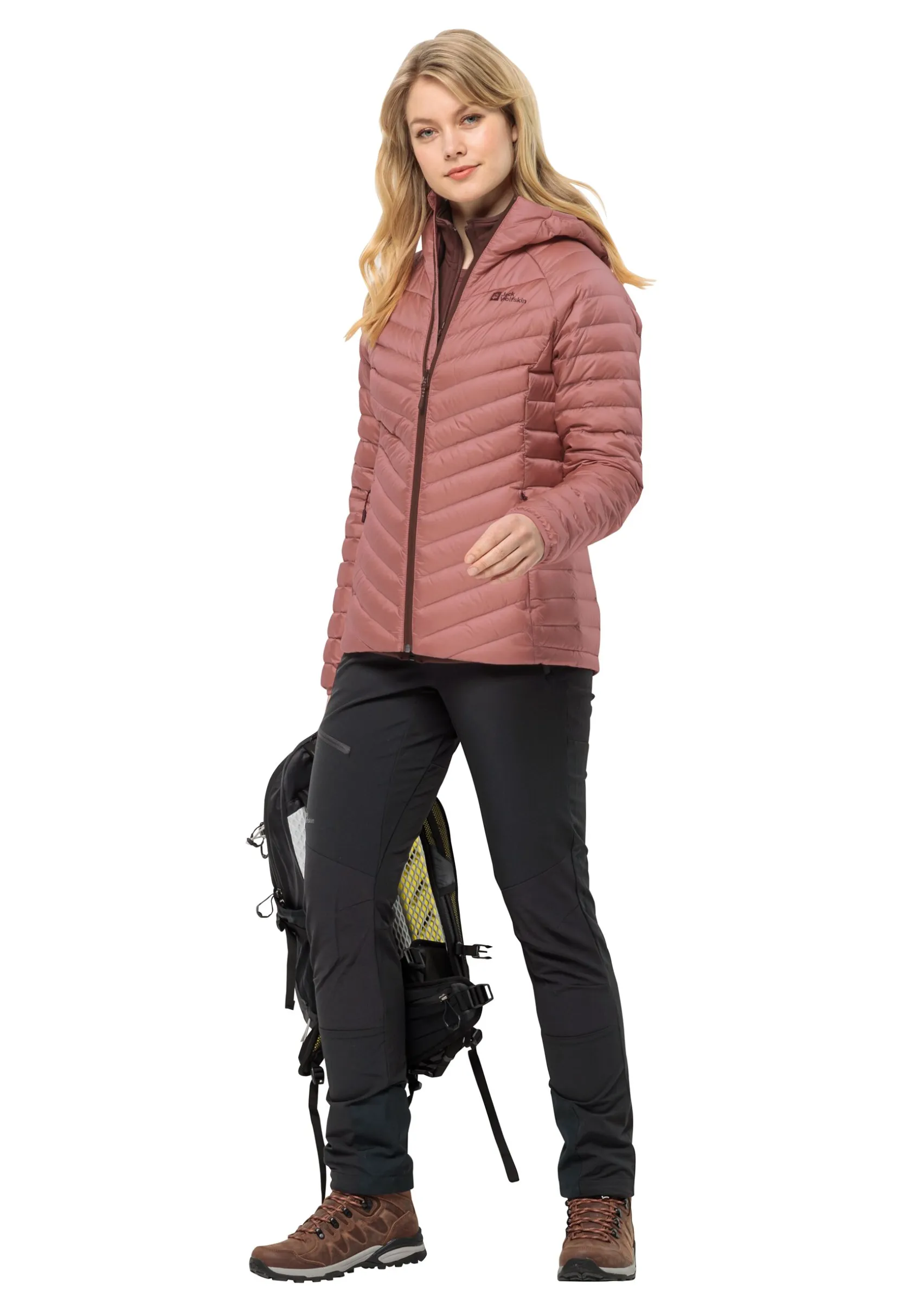 Wandelen|Voor- En Najaarsjacks/-Jassen|Jack Wolfskin Passamani Down Hoody W