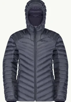 Wandelen|Voor- En Najaarsjacks/-Jassen|Jack Wolfskin Passamani Down Hoody W