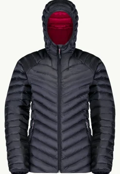 Wandelen|Voor- En Najaarsjacks/-Jassen|Jack Wolfskin Passamani Down Hoody W